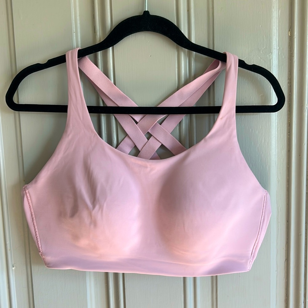 Lululemon sports bra 38D light pink